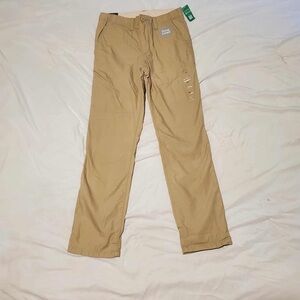 GAP Boys Flannel Lined Khaki Pants